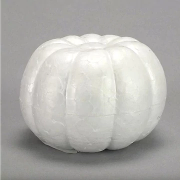 Polisztirol (hungarocell) tök, mérete: 6x4 cm