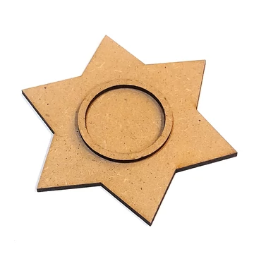 Csillag mécsestartó, MFD. Átmérője: 11 cm