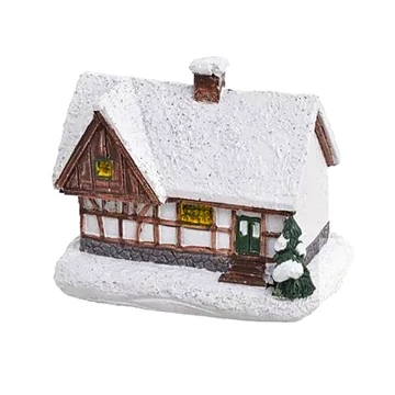 Havas gerendaház, mérete:  8x6x5,5 cm