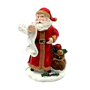Levelet olvasó Mikulás, magassága: 8 cm 
