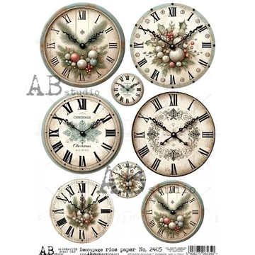Rizspapir - karácsonyi órák