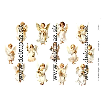 Rizspapír - angyalok