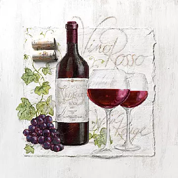 Szalvéta - vörösbor - Vino Rosso