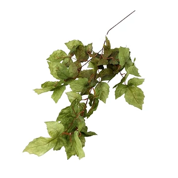 Őszi levél ág, zöld. Hossza kb. 98 cm