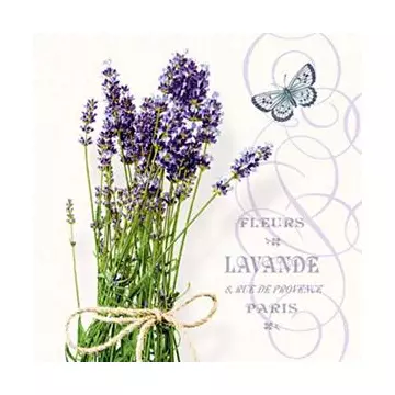 Szalvéta Bunch of lavender