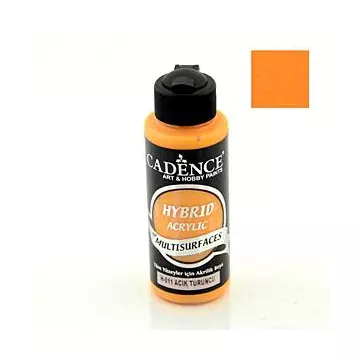 Cadence hybrid akril festék- világos narancs, 120 ml