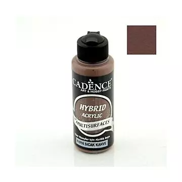 Cadence hybrid akril festék- meleg barna, 120 ml