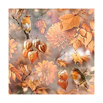 Szalvéta Orange autumn