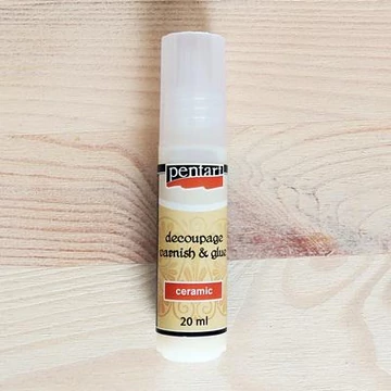 Pentart decoupage ragasztó kerámiára, 20 ml