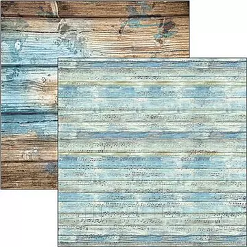 Kétoldalas scrapbook papír - Coastal Wood