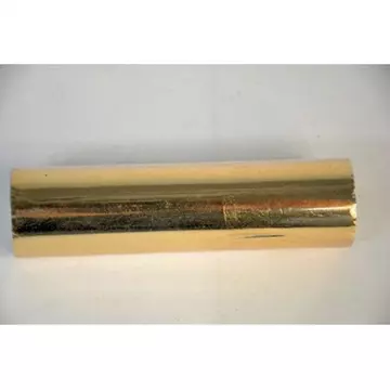 Transzfer és hőfólia tekercs, bronz. Mérete: 12x500 cm
