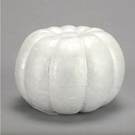 Polisztirol (hungarocell) tök, mérete: 6x4 cm