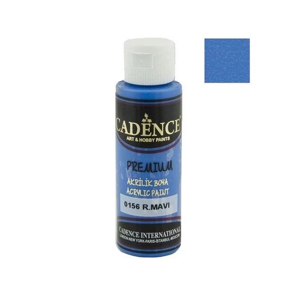 Cadence Premium akril festék, 70 ml, királykék