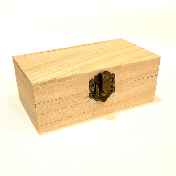 Natúr fa doboz, mérete: 12,5x7x5 cm
