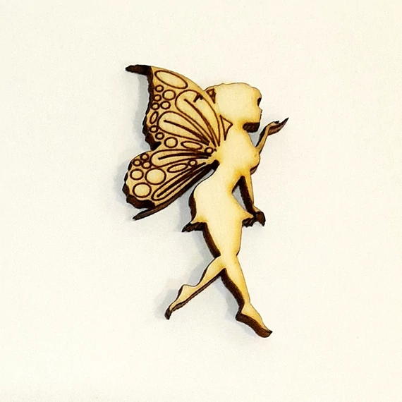 Fa tündérke, mérete: 3,5x5 cm 