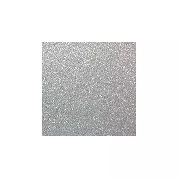 Csillámos öntapadós dekorgumi, ezüst. A4-es méretű, 2 mm vastag