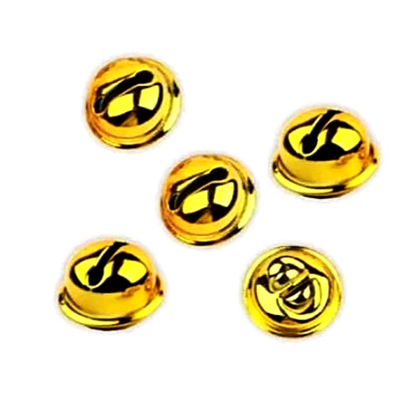 Arany csengő, mérete: 2 cm