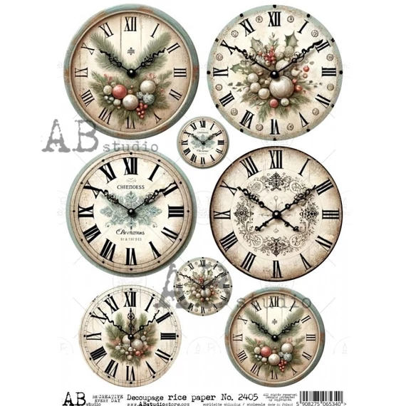 Rizspapir - karácsonyi órák