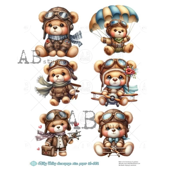 Rizspapir - aranyos állatok