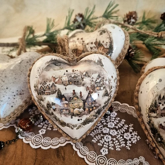 Rizspapír - téli város