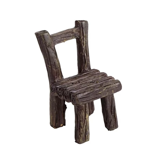 Fautánzatú szék, mérete: 3,7x6,1x3,6 cm