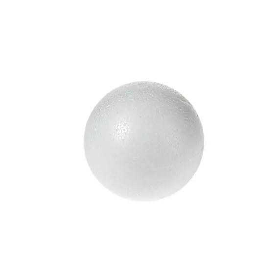 Polisztirol gömb, átmérője 3 cm